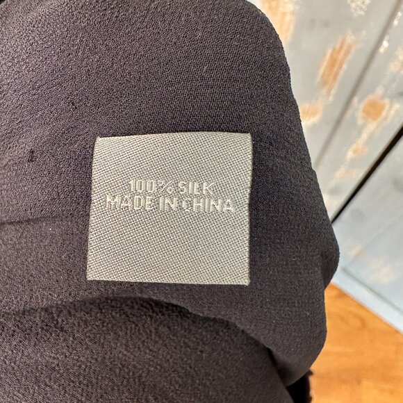 Proenza Schouler Sequin Wide Leg Karate Pants Black Sz S - Picture 14 of 15